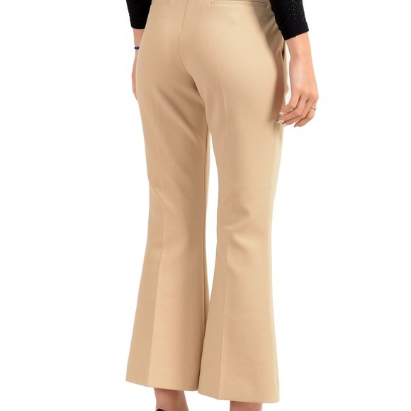 Hugo Boss Women's "Tabamba" Blush Pink Cropped Leg Pants - Picture 3 of 5